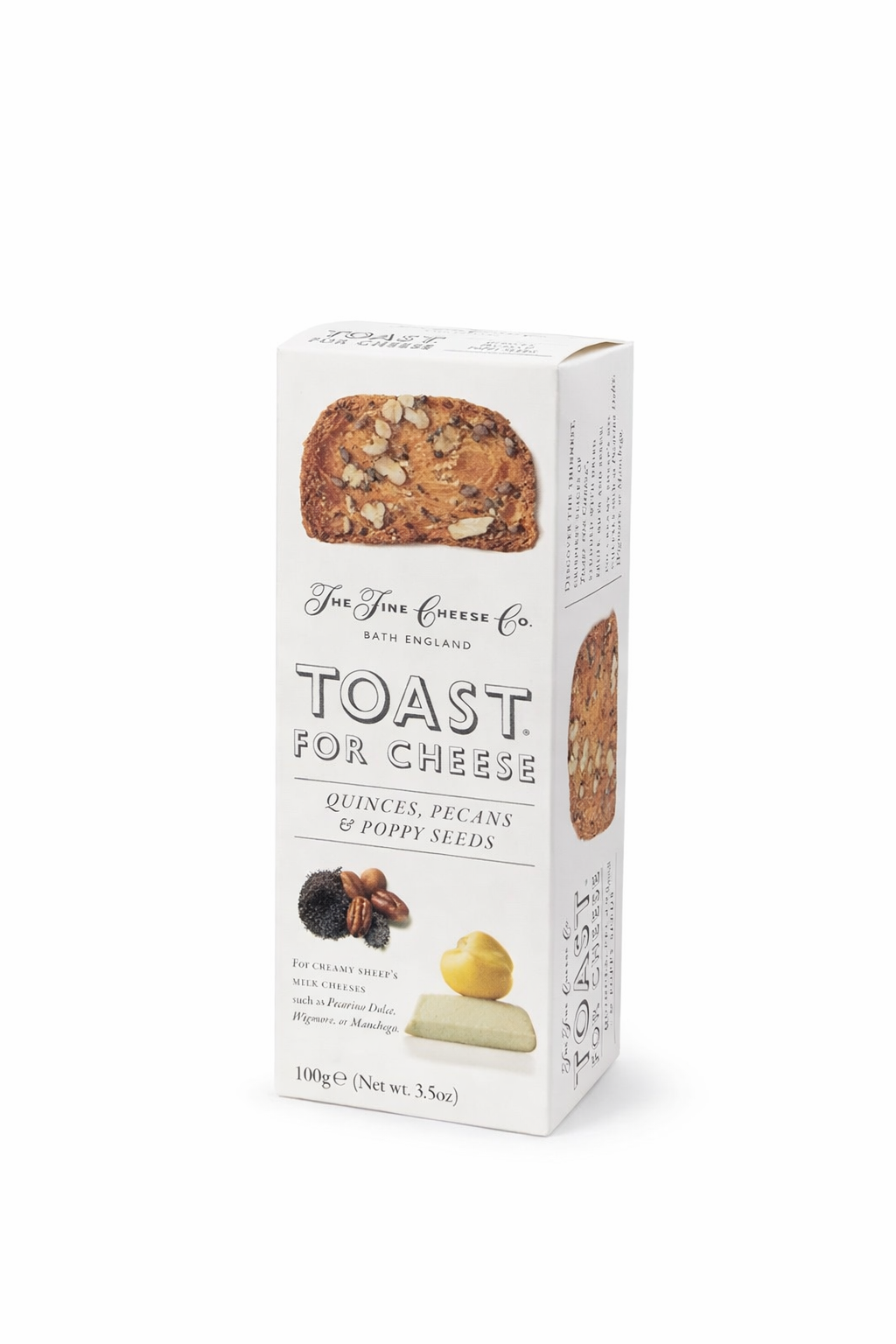 Toast for Cheese Quince, Pecan and Poppy Seeds 100g