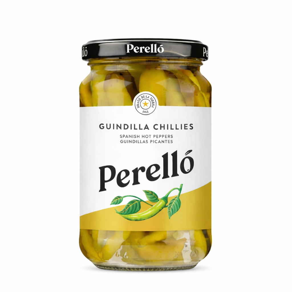 Perello Hot Guindilla Chillies, 130g