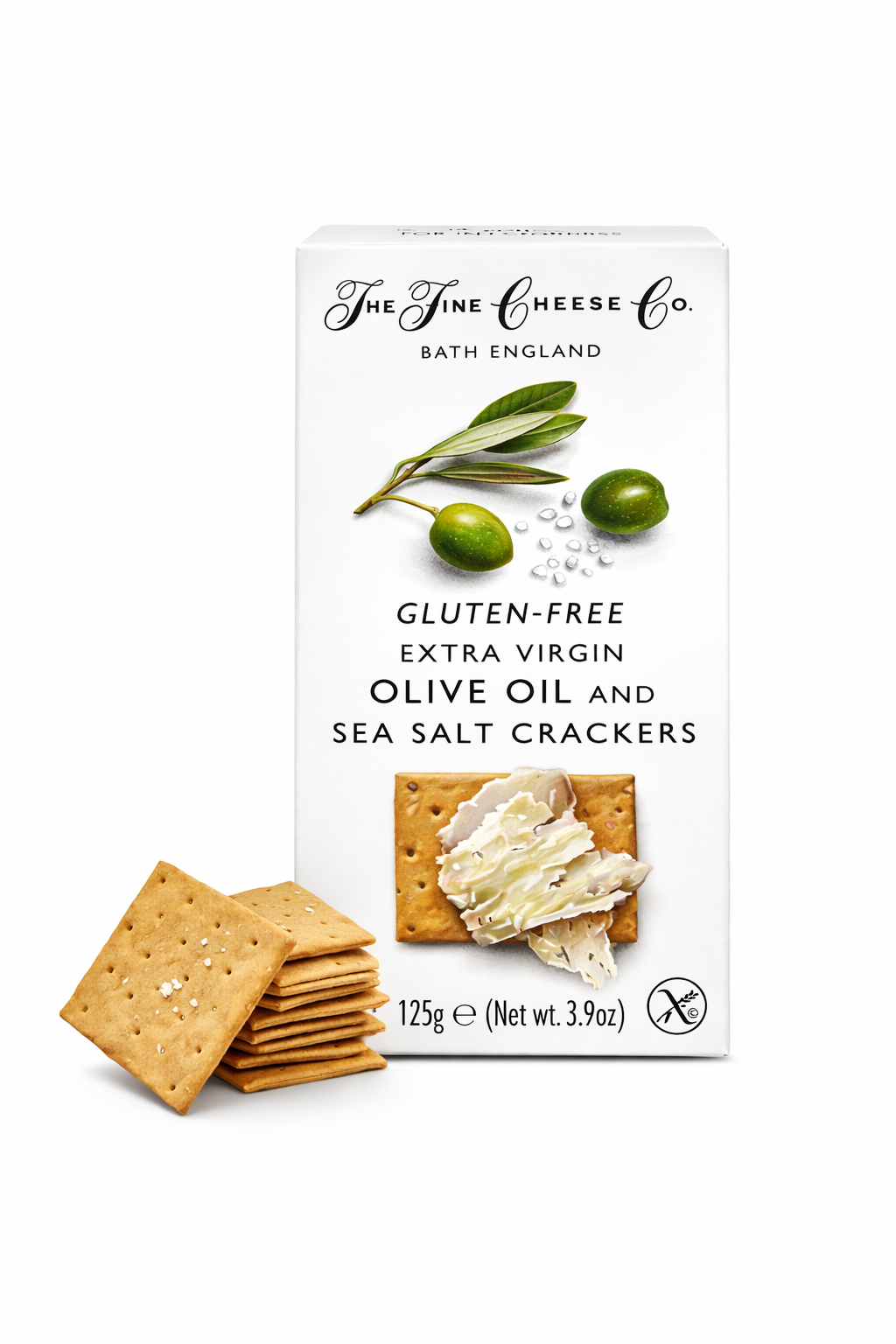 Gluten-Free Extra Virgin Olive Oil and Sea Salt Crackers 100g
