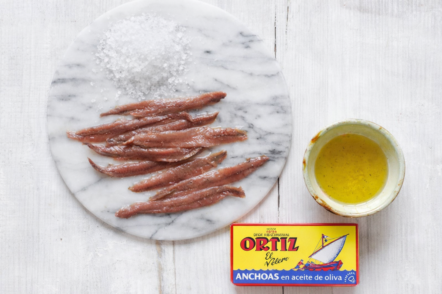 Ortiz Small Cured Anchovy Fillets, 47.5g