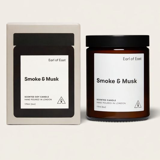 Smoke & musk, Soy wax candle 170ml