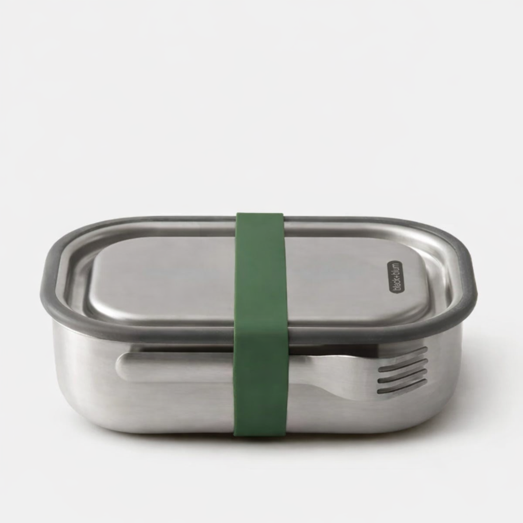 Lunch box, Stainless steel/ Olive 20oz