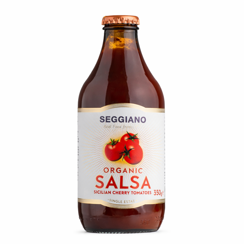 Organic Sicilian cherry tomato salsa, 330g
