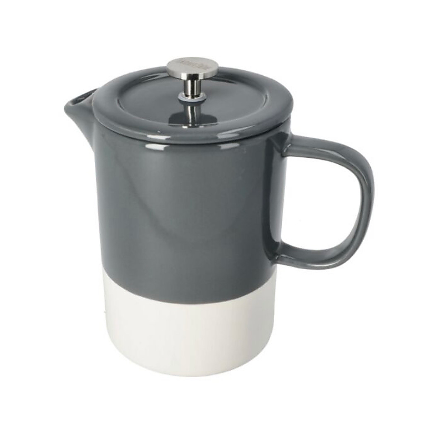 LA CAFETIERE BARCELONA COOL GREY CERAMIC 850ML CAFETIÈRE, GIFT BOXED