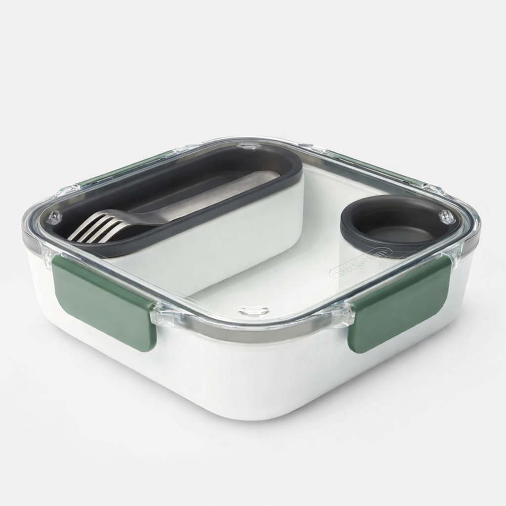 Lunch box original, Microwave safe/ Olive 34oz