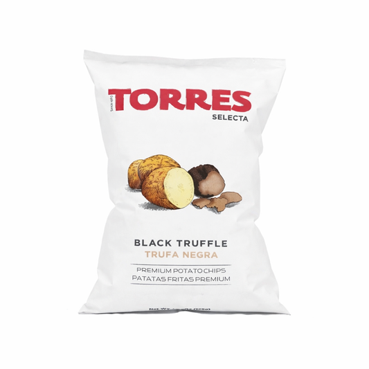 Torres Black Truffle Potato Crisps, 125g