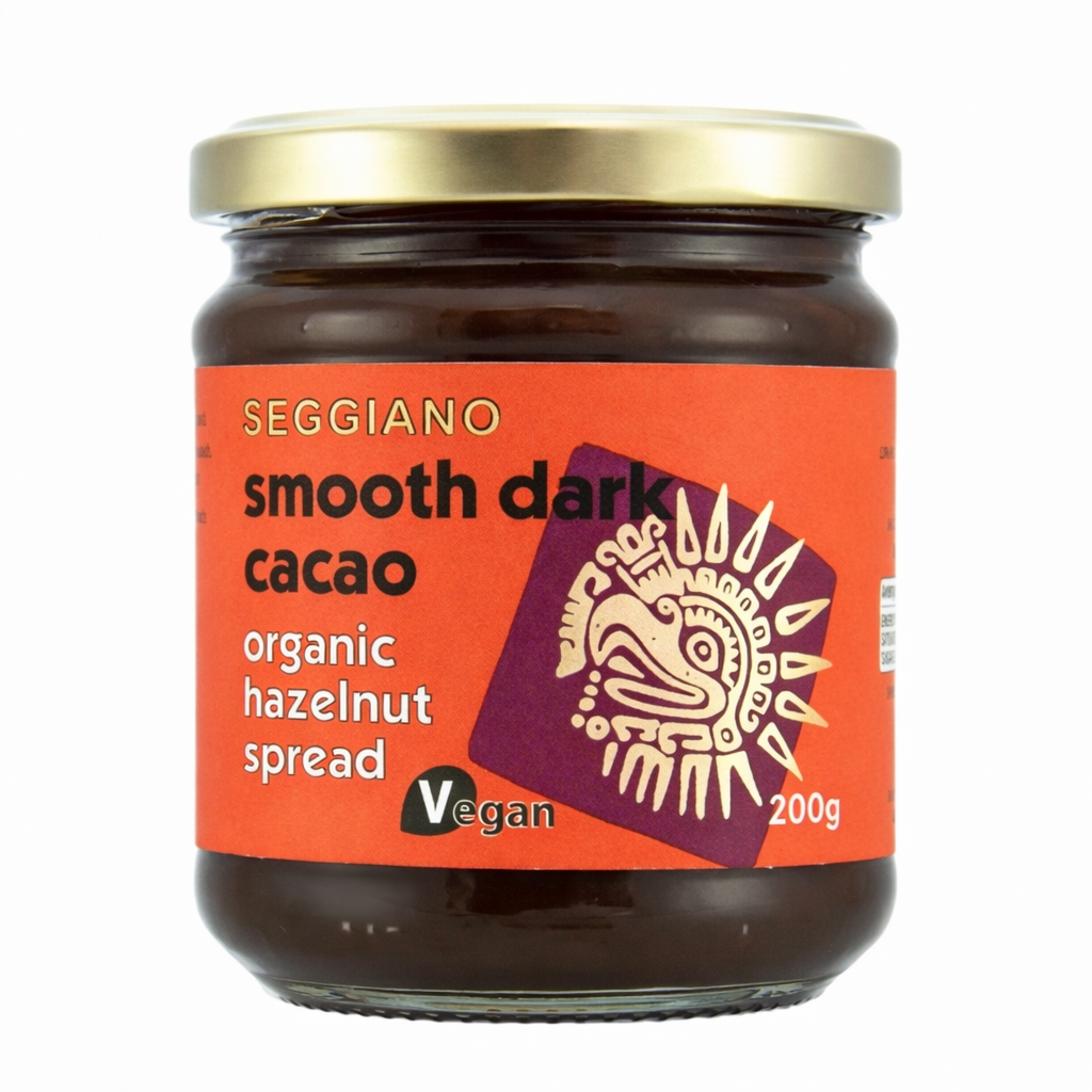 Organic Smooth Dark Cacao Hazelnut Spread 200g