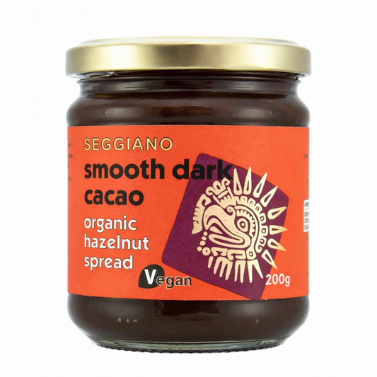 Organic Smooth Dark Cacao Hazelnut Spread 200g
