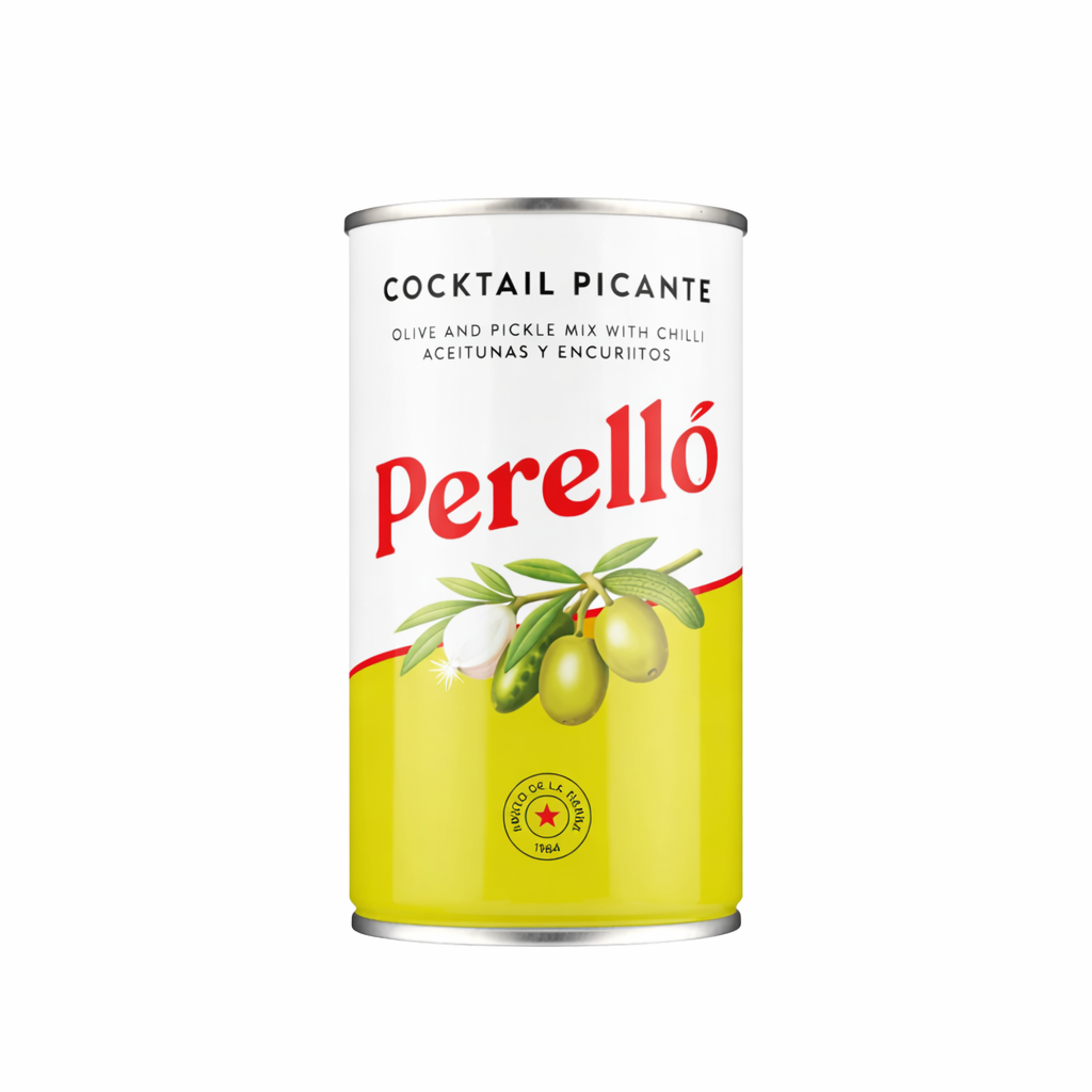 Perello Olive and Pickle Cocktail Mix Tin 180g