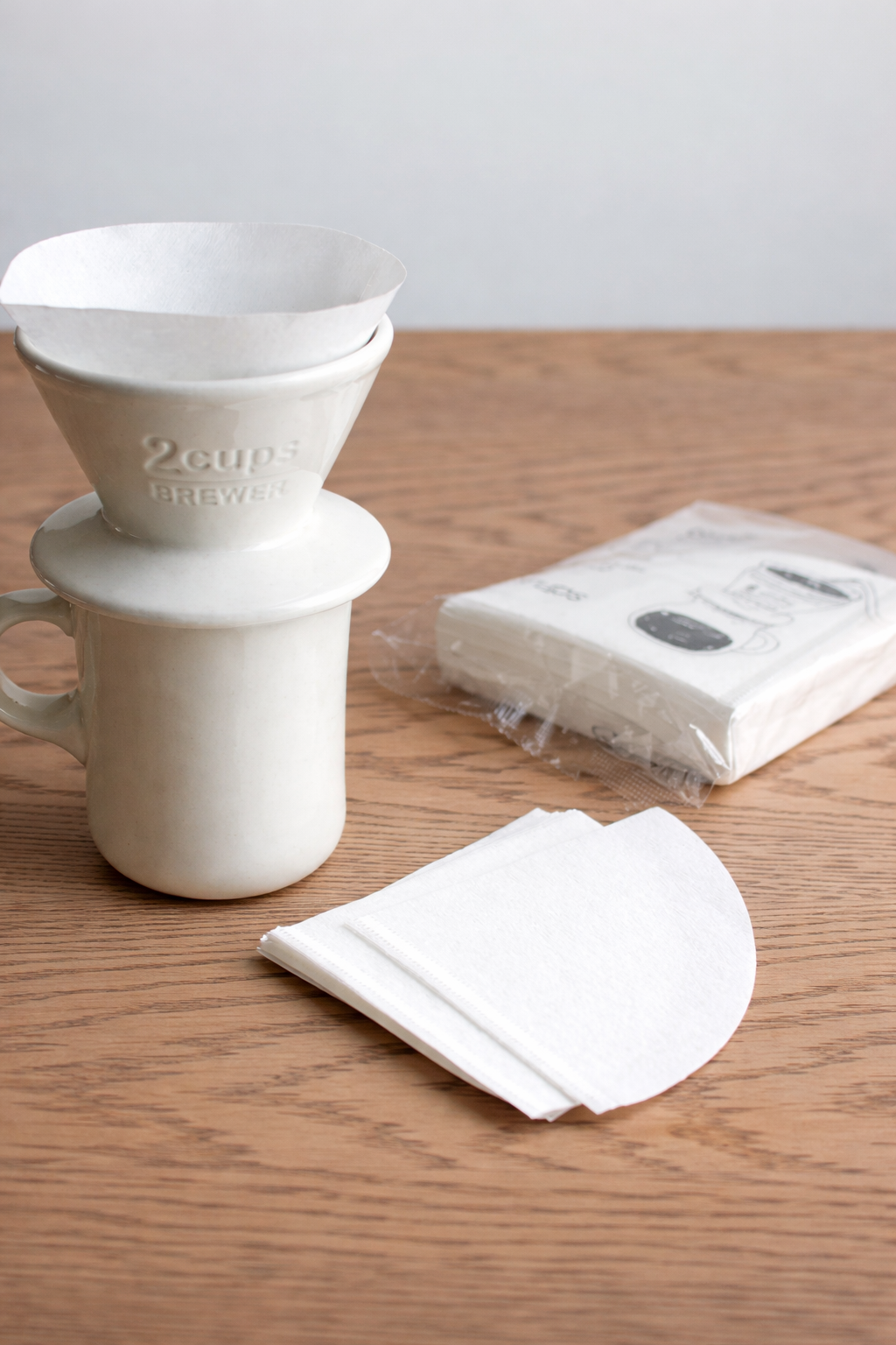 Cotton filter paper, 2 cups