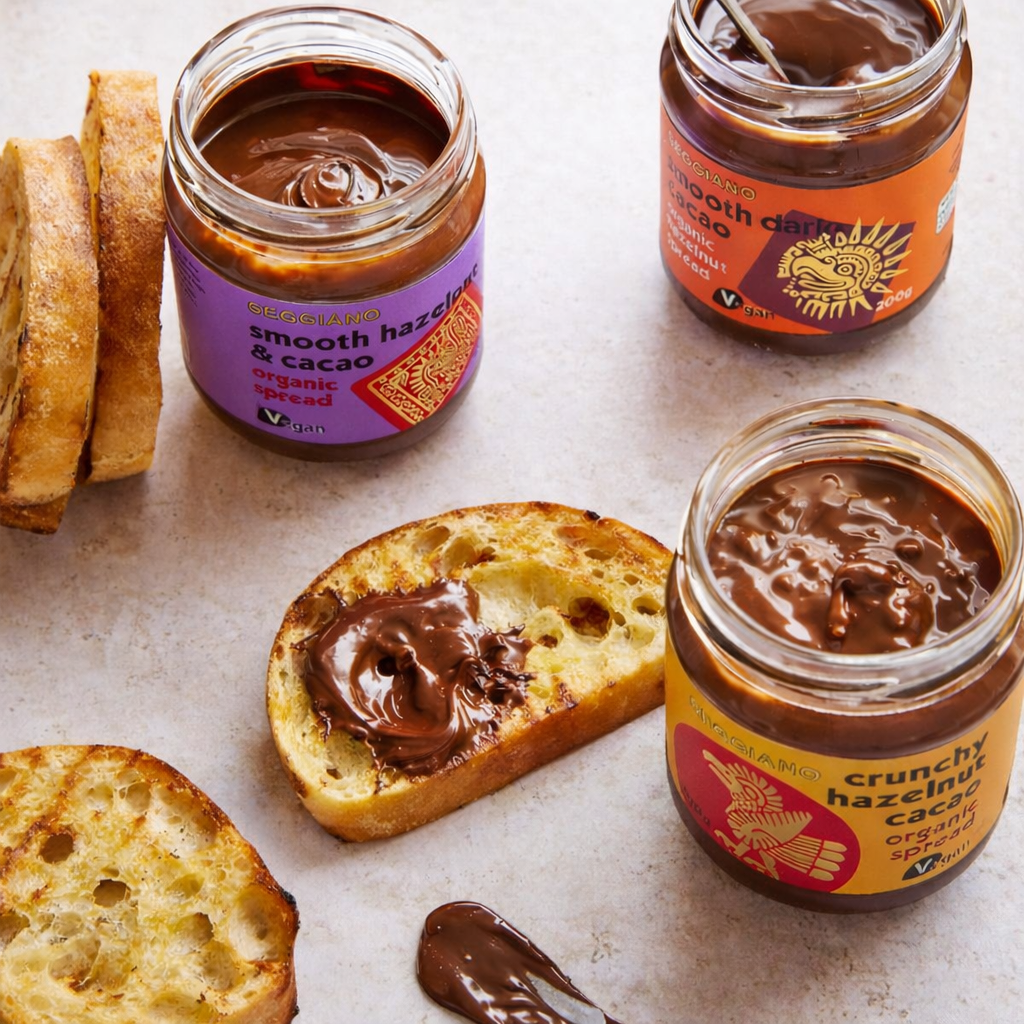 Organic Smooth Hazelnut & Cacao Spread 200g