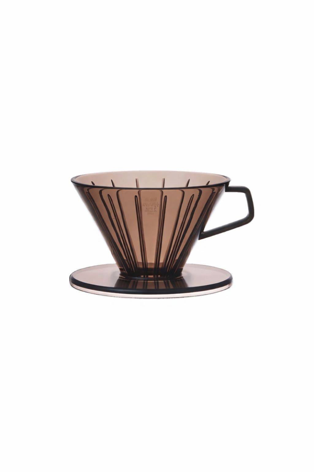 Clear grey brewer, 2 cups