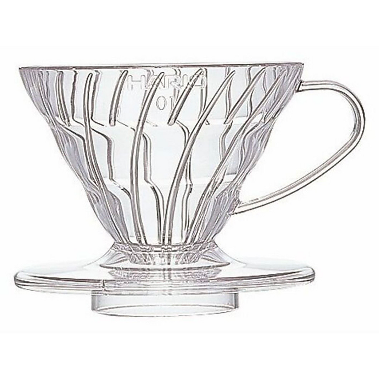 HARIO COFFEE DRIPPER V60 01 CLEAR PLASTIC