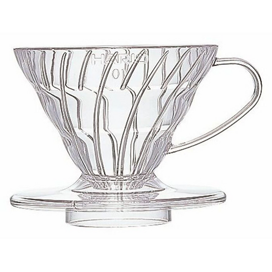 HARIO COFFEE DRIPPER V60 01 CLEAR PLASTIC